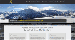 Desktop Screenshot of durance-immo.fr